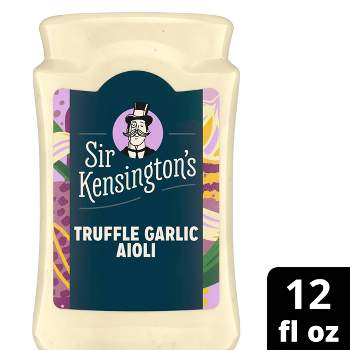 Sir Kensington's Truffle Garlic Aioli Spread & Dressing - 12oz