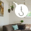 Unique Bargains Home Office Hanging Plants Ceiling Metal Screw-in Hanger Cup Hooks 20 Pcs - 3 of 3