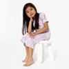 Bellabu Bear Baby Enchanted Unicorn Bamboo Girls' Short Sleeve Dress - 3 of 4