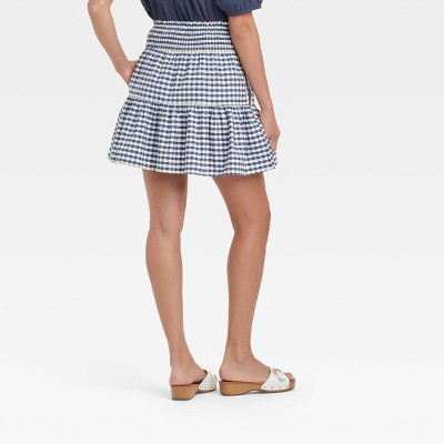 target womens plaid skirt