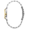 Bulova Ladies' Classic 3-Hand Date Quartz Two Tone Gold Stainless Steel Watch, Blue Dial 29mm - 2 of 4