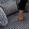 Dolonm 360° Swivel Accent Chair: Plush Corduroy, 400lb Capacity, Reversible Cushions & 4 Pillows for Living Room - 4 of 4