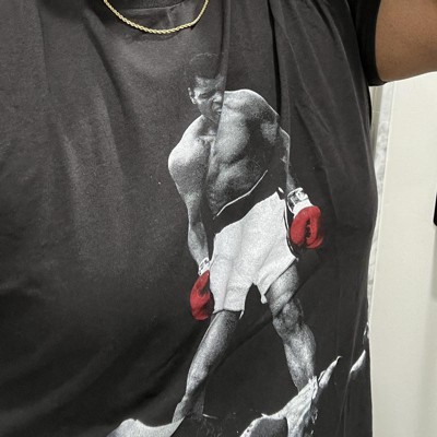 Men\'s Muhammad Ali Short Sleeve T-shirt Black - : Graphic Target