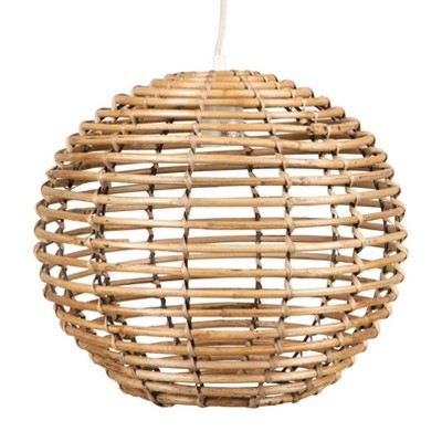 Rattan Ceiling Light Beige - 3R Studios