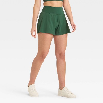 Women's 3" Knit Waistband High-Rise 2-in-1 Shorts - All In Motion™
