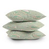 16"x16" Maria Creative Swirl Square Throw Pillow Pink - Deny Designs - 4 of 4