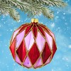 Cody Foster 2.5 Inch Midcentury Diamond Baubles Small Christmas Tree Ornament , Christmas Decor Honeycomb Waffle Mid-Century (1PC) - 2 of 4