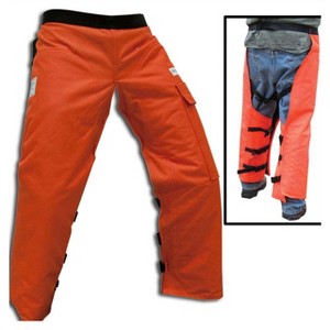 Forester Wrap Around Chainsaw Chaps - Orange - 1 of 1