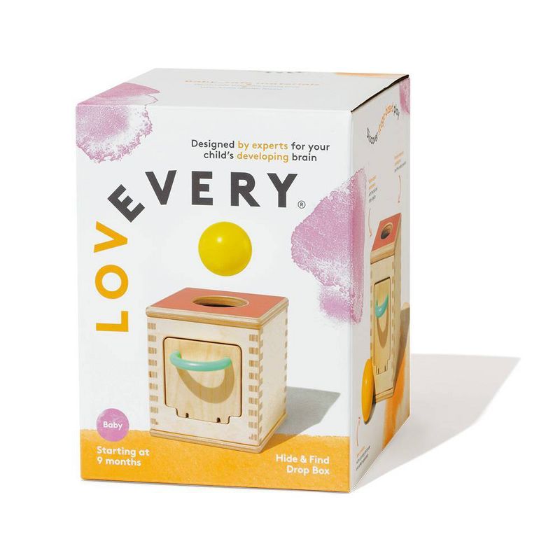 Lovevery Hide &#38; Find Drop Box Baby Toy, 4 of 9