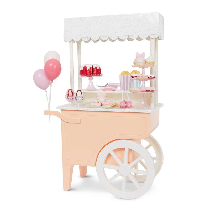 Our Generation Oh So Sweet Dessert Cart Accessory Set for 18&#34; Dolls, 1 of 10