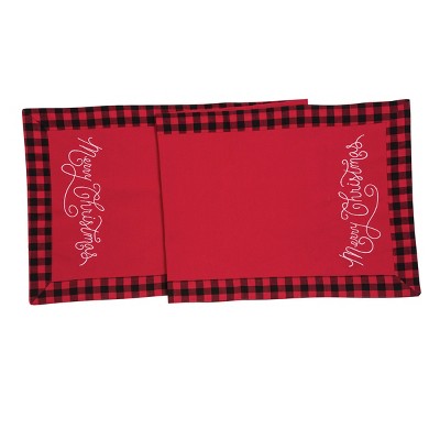 C&F Home 14" x 51" Merry Christmas Table Runner