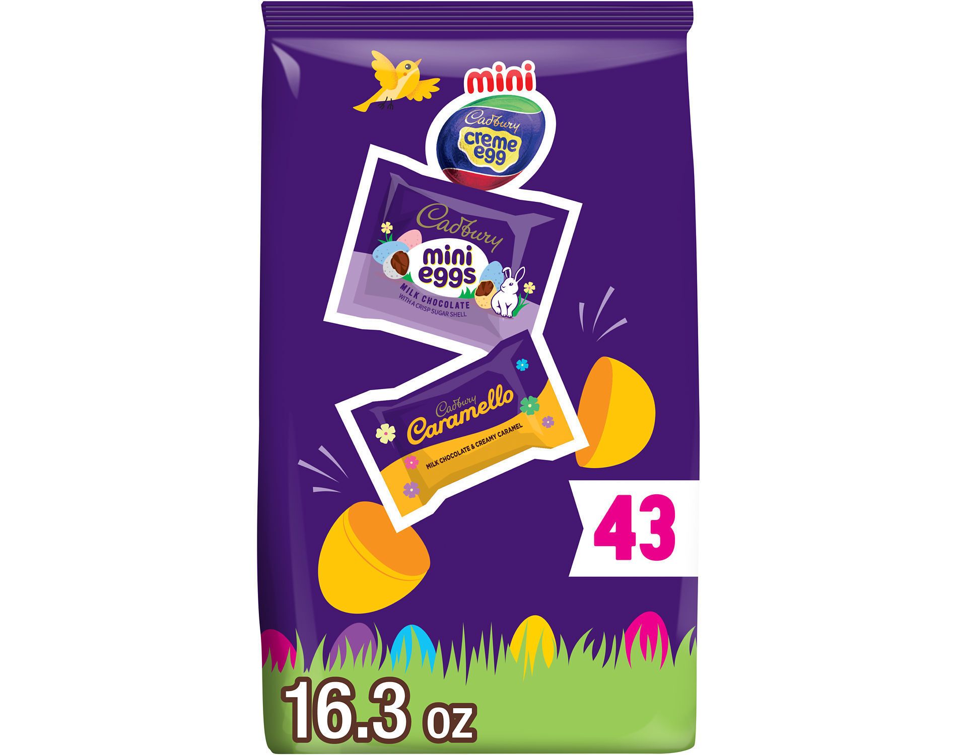 Cadbury Assortment Egg Hunt Easter Candy Bag - 16.3oz