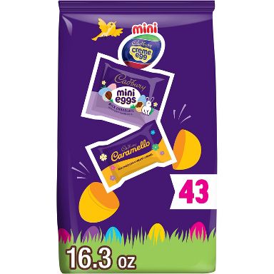 Cadbury Assortment Egg Hunt Easter Candy Bag - 16.3oz