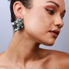 SOHI Women's Midnight Black Party Drop Earrings - 3 of 4