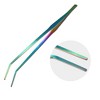 Unique Bargains Aquarium Tweezers Stainless Steel Tweezers for Plants Pets Multicolored 38cm/14.96 Inch 2 Pcs - 3 of 4