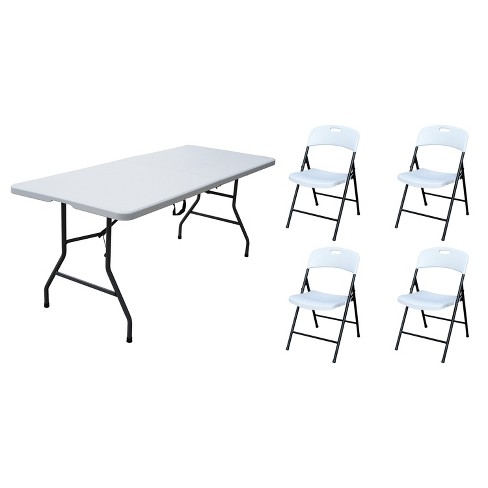 Target square store folding table