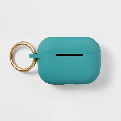 Apple AirPods Pro Silicone Case with Clip - heyday™ Bright Teal
