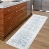 Boho Rustic Area Rugs for Living Room Washable Rug Floral Bedroom Decor Rug - 2 of 4