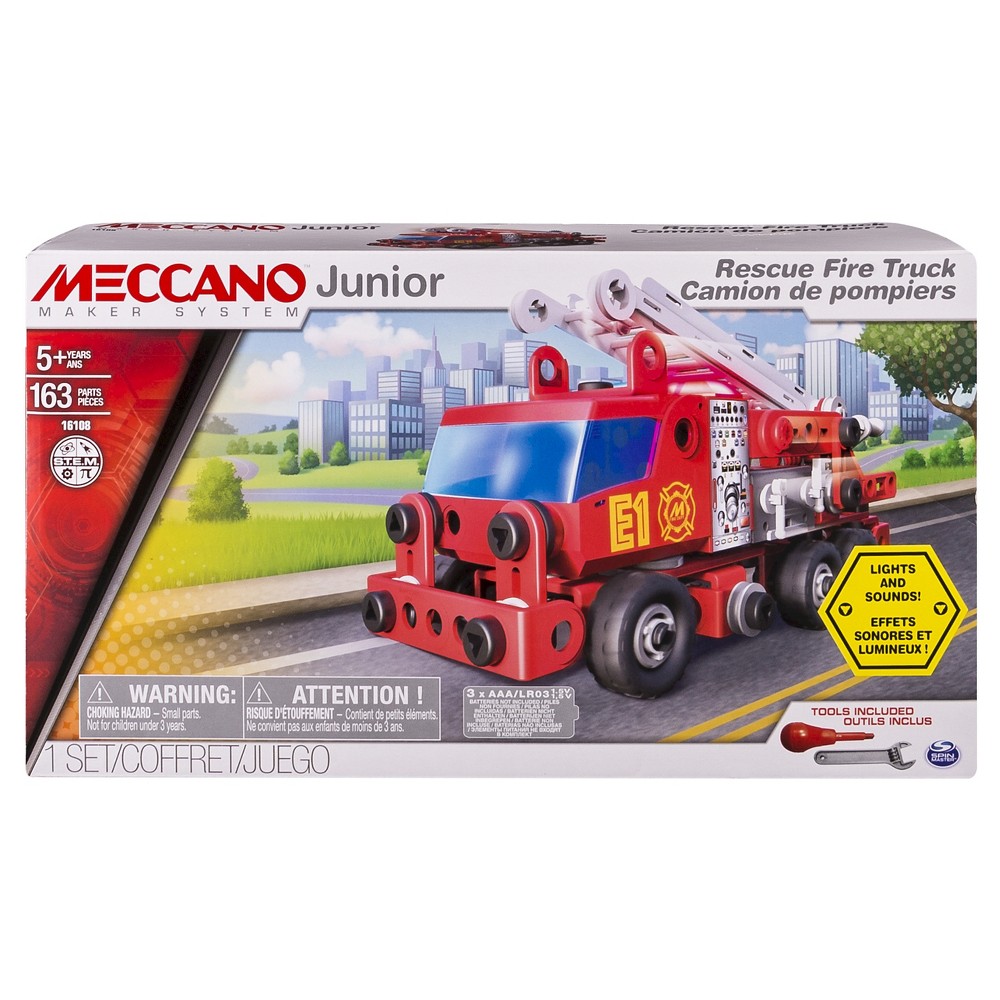 UPC 778988229569 product image for Meccano Junior - Rescue Fire Truck | upcitemdb.com