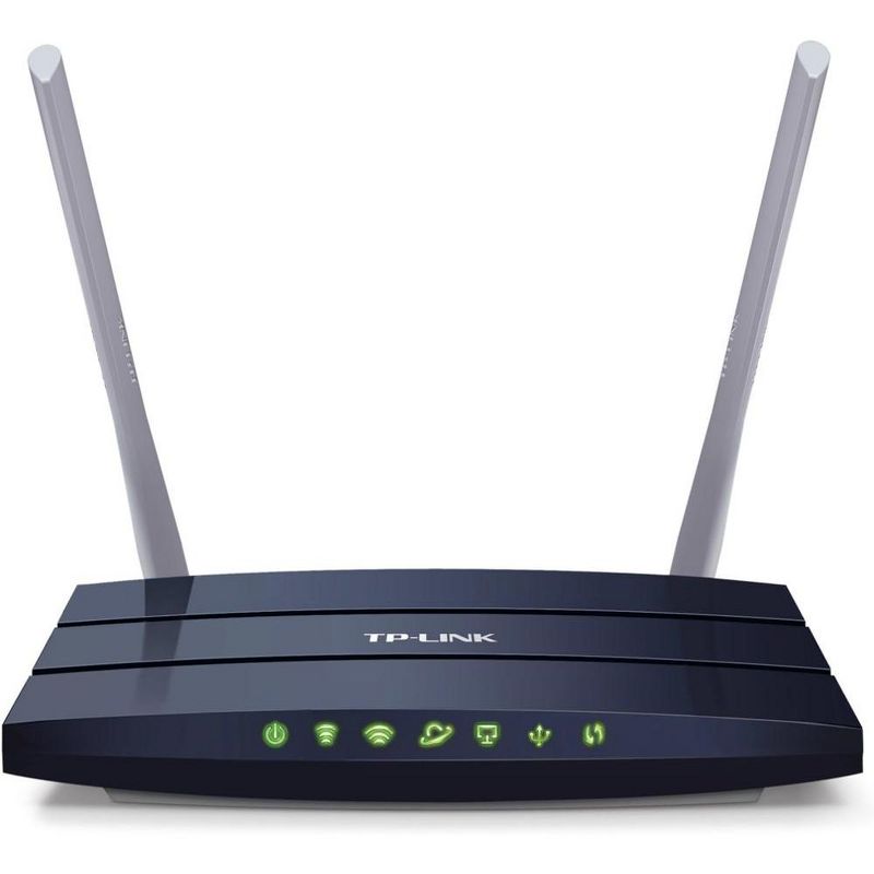 TP-Link Archer AC1200 Reliable Dual-band Wi-Fi Router Black (C50) Manufacturer Refurbished, 1 of 6