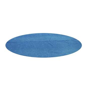 Bestway Flowclear 15 Feet Round Above Ground Solar Pool Cover Only for Pool Water Maintenance of Swimming Pools 16 Feet in Diameter, Blue