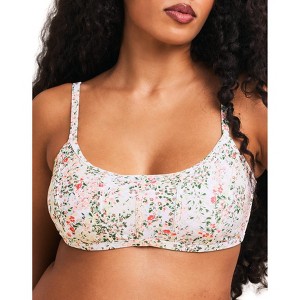 Adore Me Women's Valcea Swimwear Floral Top - 1 of 4