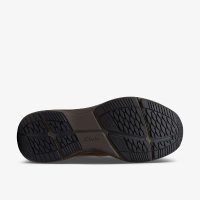 Clarks Mens Wave 2.0 Edge Dark Taupe Sneakers 10.5 Medium — фото 3