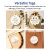 Avery Printable Round Scalloped Tags with Sure Feed Technology, 2-1/2" Diameter, Matte Ivory Cardstock, Print-to-the-Edge, Laser/Inkjet, 225 Total - 3 of 4