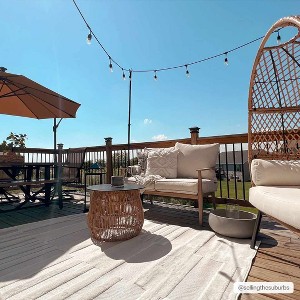 Hauteloom Nita Tan Outdoor Rug - 1 of 4