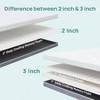 2 Inch Foam Mattress Topper, Queen Size, for Back Relief, Orthopedic with Breathable Cover - 2 of 4