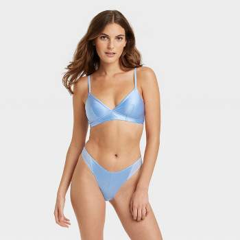 Women's Micro-mesh Hipster Underwear - Auden™ Blue M : Target