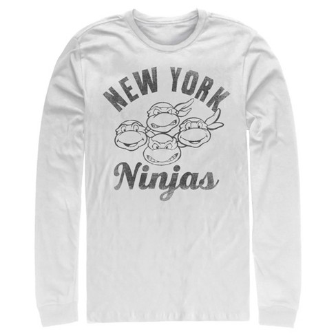 Men's Teenage Mutant Ninja Turtles Distressed New York Ninjas Long ...