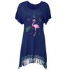 VENUS Womens Flamingo Dress Cover-Up - 4 of 4