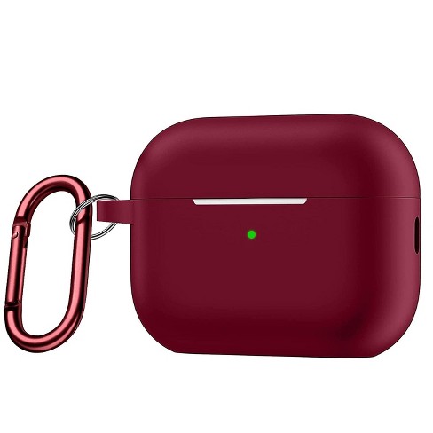 Saharacase Silicone Case For Airpods Pro 2 (2nd Generation) Burgundy