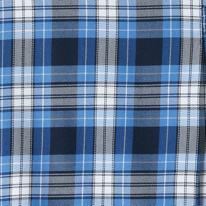 clear blue plaid