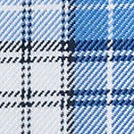 clear blue plaid