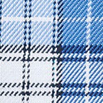 clear blue plaid