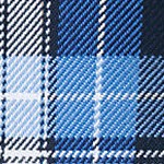 clear blue plaid