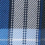clear blue plaid