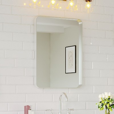 Wall-Mounted Mirror Rectangle Bathroom Vanity Mirrors Framed Mirrors Aluminum Framed Bathroom Mirror