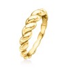 Ross-Simons 10kt Yellow Gold Shrimp Ring - 3 of 4