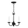 Livex Lighting Home Basics 3 - Light Chandelier in  Black - 2 of 4