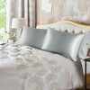 PiccoCasa 85GSM Satin Luxury Silky Envelope Closure Pillowcases 2 Pcs - 3 of 4