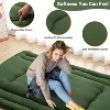 Nasitip Futon Mattress, Japanese Floor Mattress Foldable Tatami Mat, Roll Up Floor Bed Mattress/ Floor Play Mat, for Dorm House Guest - 2 of 4