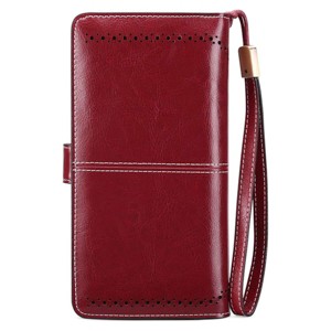 Women’s Wallet Leather Wristlet – RFID Blocking Large Capacity Credit Card Holder with Zipper Pocket, Multiple Compartments & Phone Slot - 1 of 4