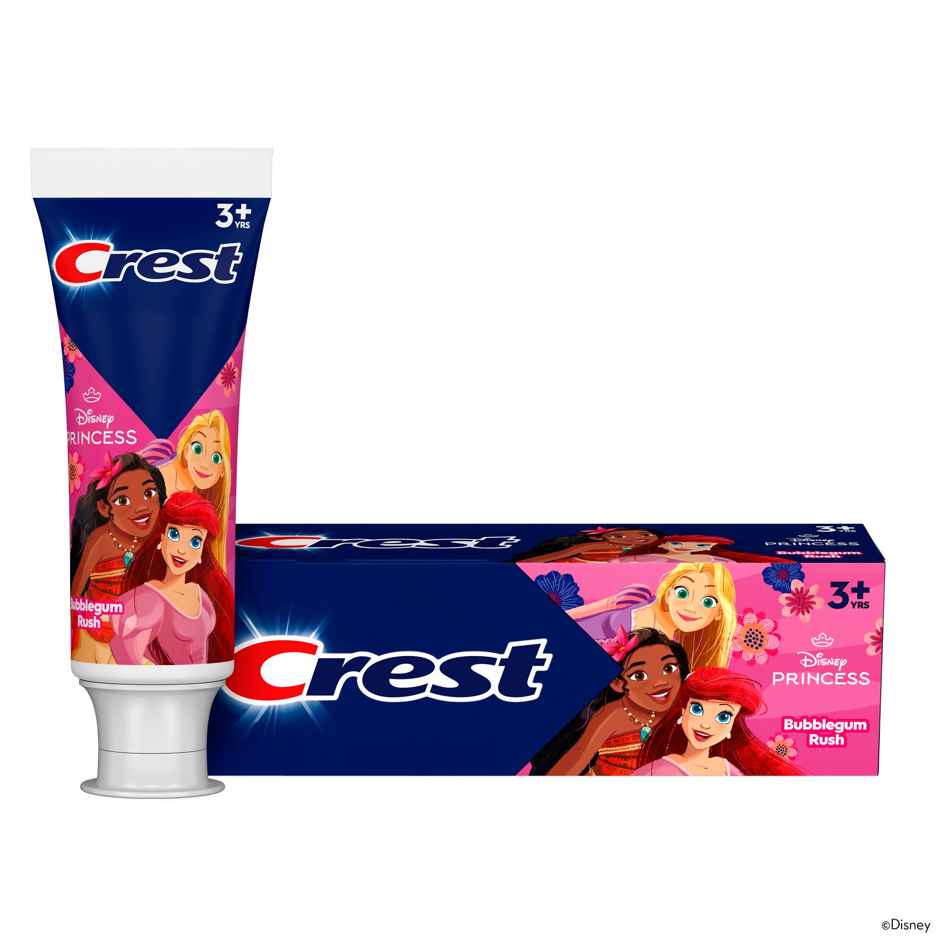 Crest Kids' Disney Princess Bubblegum Toothpaste - 4.2oz