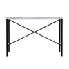 Marble Top Console Table in Black - Henn&Hart - 3 of 4