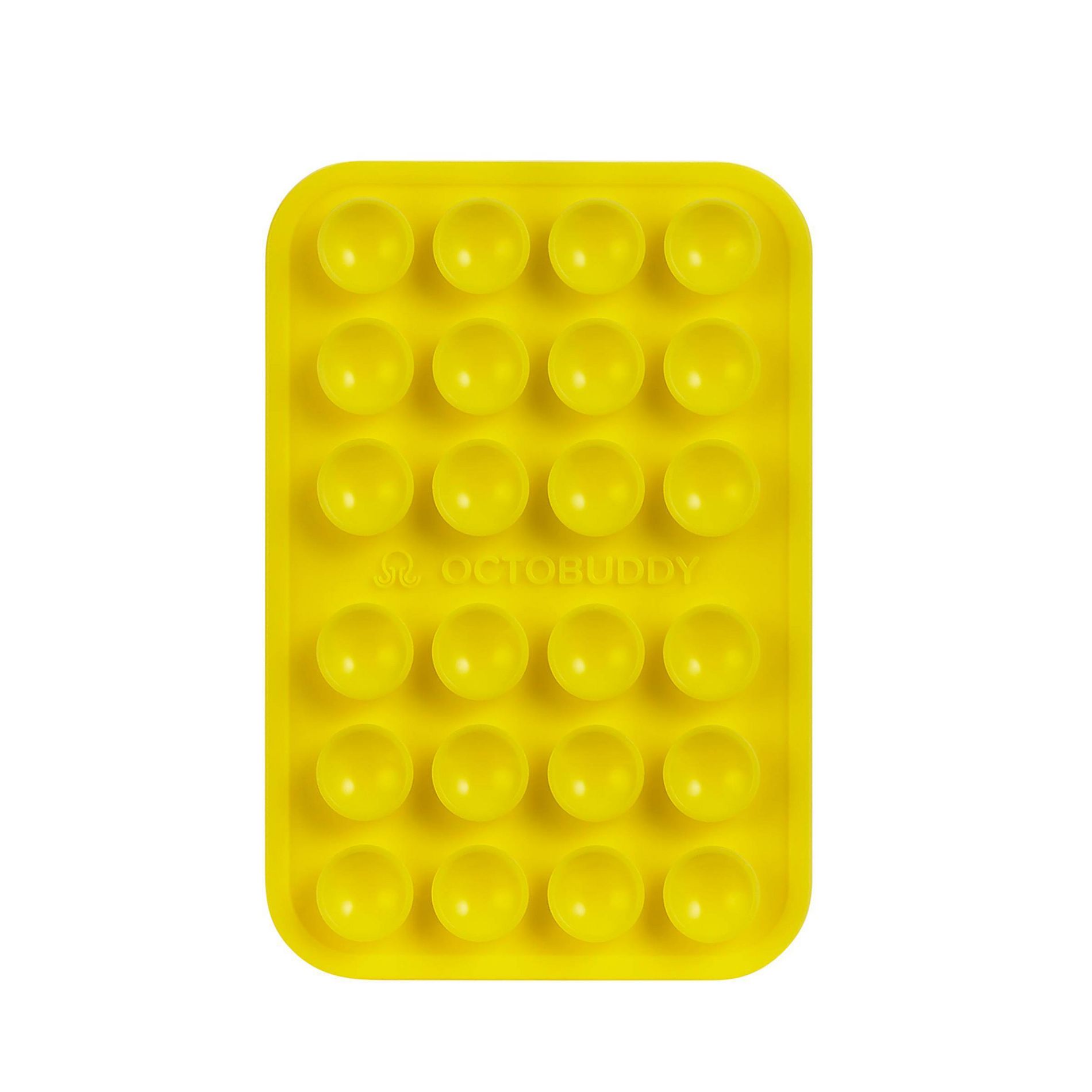 Octobuddy Silicone Suction Cup Phone Case Mount Classic - Canary Yellow