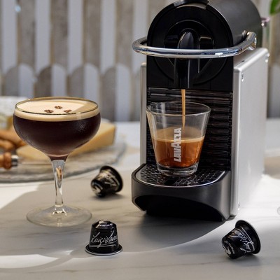 Lavazza Espresso Maestro Ristretto Aluminum Nespresso Compatible Dark Roast Coffee Capsules -10ct