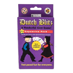 Dutch Blitz Purple Expansion Pack, Use Alone or W/ Original Deck,  Ages 8+ - 1 of 4